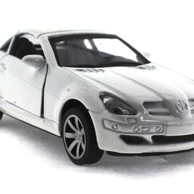 Mega Çek Bırak Mercedes Benzeri Beyaz Metal Araba
