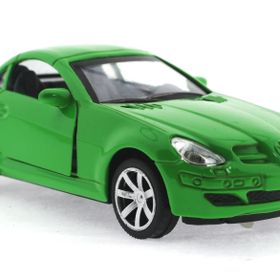 Mega Çek Bırak Mercedes Benzeri Yeşil Metal Araba