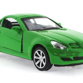 Mega Çek Bırak Mercedes Benzeri Yeşil Metal Araba