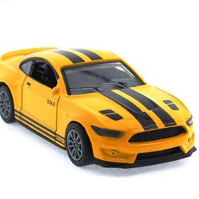 Mega Die Cast Çek Bırak Metal Sarı Spor Araba
