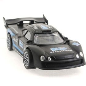 Mega DS Die Cast Çek Bırak Metal Siyah Yarış Arabası