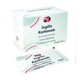Mega Farma İngiliz Karbonatı 15 gr 10 Saşe