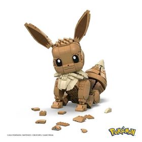 Mega GMD34 Pokemon Jumbo Eevee 830 Parça Karakter Figürleri ve Yapı Oyuncakları