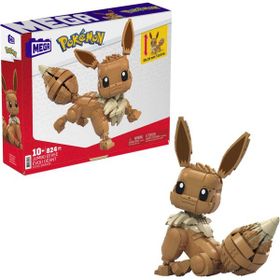 Mega GMD34 Pokemon Jumbo Eevee 830 Parça Karakter Figürleri ve Yapı Oyuncakları