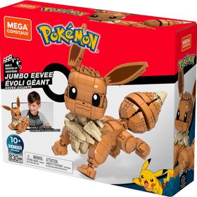 Mega GMD34 Pokemon Jumbo Eevee 830 Parça Karakter Figürleri ve Yapı Oyuncakları