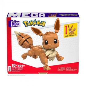 Mega GMD34 Pokemon Jumbo Eevee 830 Parça Karakter Figürleri ve Yapı Oyuncakları