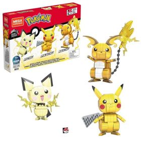Mega GYH06 Pokemon Yap ve Oyna Pikachu Dönüşüm Figürler