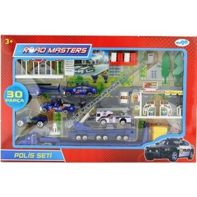 Mega JP6106 Merdivenli Metal Polis Oyun Seti