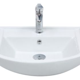 Mega Olivin 65 cm Hilton Dolap Uyumlu Etejerli Lavabo