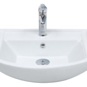 Mega Olivin 65 cm Hilton Dolap Uyumlu Etejerli Lavabo
