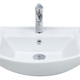 Mega Olivin 65 cm Hilton Dolap Uyumlu Etejerli Lavabo