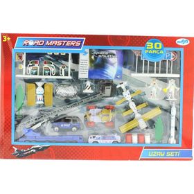 Mega Oyuncak 30 Parça Oyuncak Seti Die Cast Merdivenli Uzay Seti
