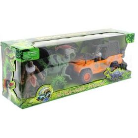 Mega Oyuncak Dinozor Avcısı Jeepli Oyun Seti