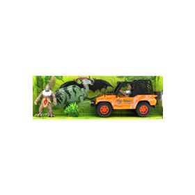 Mega Oyuncak Dinozor Avcısı Jeepli Oyun Seti