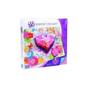Mega Puzzles Breakthrough Kalpler ve Çiçekler 250 Parça Puzzle