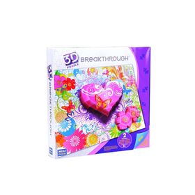 Mega Puzzles Breakthrough Kalpler ve Çiçekler 250 Parça Puzzle