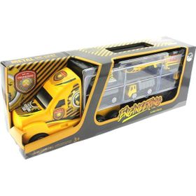 Mega Taşınabilir Die Cast Metal Araçlı Inşaat Kamyonu