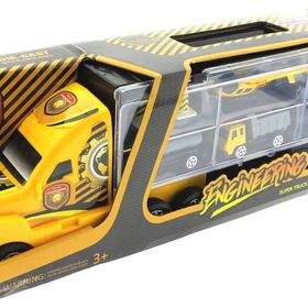 Mega Taşınabilir Die Cast Metal Araçlı Inşaat Kamyonu