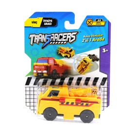 Mega Transracers Dönüşen Araçlar Vinç Itfaiye Aacı