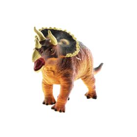 Mega Triceratops Yumuşak Plastik Dinozor Figür