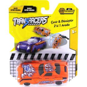 Mega Üstü Açık Transracers Dönüşen Alev Araçlar Spor Arabalar