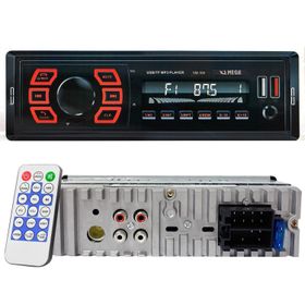 Mega VM-105 4X50 Watt Bluetooth 2xUsb Sd Fm Aux 7 Renk Oto Teyp