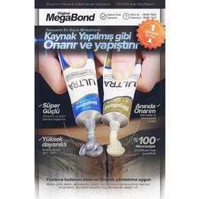 Megabond Kaynak Yapılmış Gibi Birleştiren Yapıştırıcı