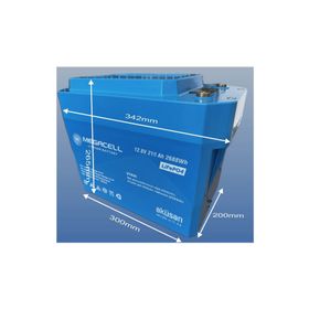 Megacell Lifepo4 Prizmatik Lityum Demir Fosfat Bluetooth 12.8 V 210 Ah Akü