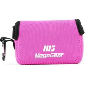 Megagear MG021 Canon Powershot SX720 HS Neopren Pembe Kamera Kılıfı