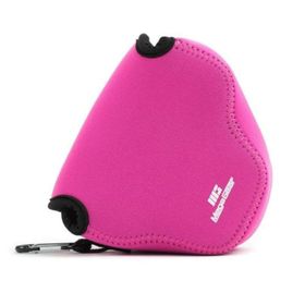 Megagear MG035 Canon Powershot SX510 HS Neopren Pembe Kamera Kılıfı