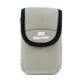 Megagear MG037 Canon Powershot SX730 HS Neopren Gri Kamera Kılıfı