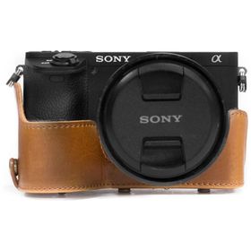 Megagear MG1016 Koyu Kahverengi Sony Alpha A6500 Fotoğraf Makinesi Çantası