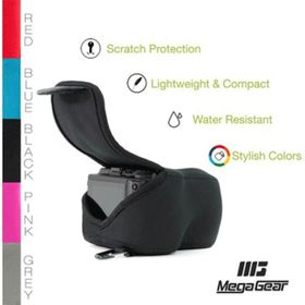 Megagear MG1070 Olympus E-M1 Mark Iı Neopren Siyah Kamera Kılıfı