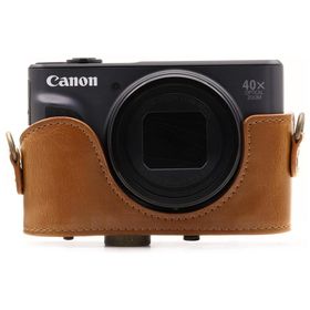 Megagear MG1175 Açık Kahverengi Canon Powershot Sx730 Hs Fotoğraf Makinesi Çantası
