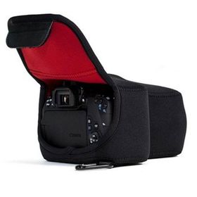 Megagear MG1194 Canon Eos 800D, 77D, 9000D Neopren Siyah Kamera Kılıfı