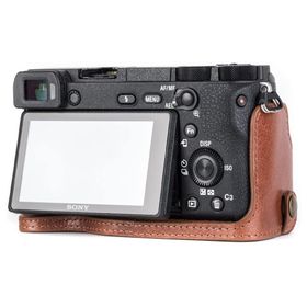 Megagear MG1204 Koyu Kahverengi Sony Alpha A6500 Fotoğraf Makinesi Çantası