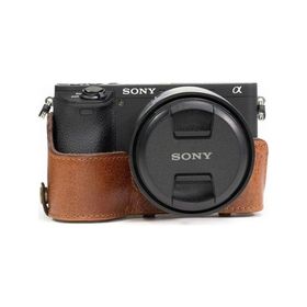 Megagear MG1231 Koyu Kahverengi Sony Alpha A6500 Fotoğraf Makinesi Çantası