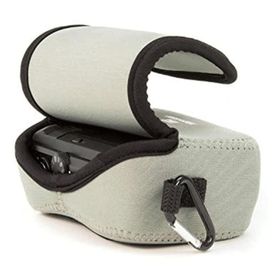 Megagear MG1246 Canon Powershot SX730 HS Neopren Gri Kamera Kılıfı