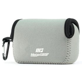 Megagear MG1246 Canon Powershot SX730 HS Neopren Gri Kamera Kılıfı