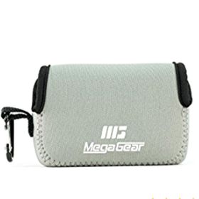 Megagear MG1246 Canon Powershot SX730 HS Neopren Gri Kamera Kılıfı