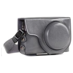 Megagear MG1261 Gri Panasonic Lumix Dc-Zs70 Fotoğraf Makinesi Çantası