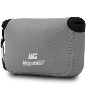 Megagear MG1290 Leica C Typ 112 Neopren Gri Kamera Kılıfı