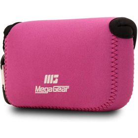 Megagear MG1292 Leica C Typ 112 Neopren Pembe Kamera Kılıfı