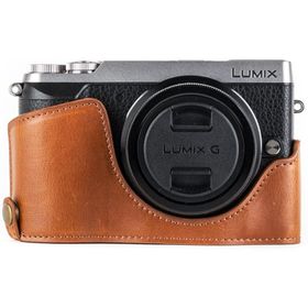 Megagear MG1302 Açık Kahverengi Panasonic Lumix Dmc-Gx85- Gx80 Fotoğraf Makinesi Çantası Fotoğraf Makinesi Çantası