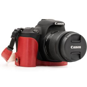 Megagear MG1310 Canon Eos Eos 200D Deri Kırmızı Kamera Kılıfı