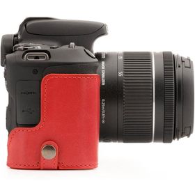 Megagear MG1310 Canon Eos Eos 200D Deri Kırmızı Kamera Kılıfı