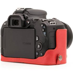Megagear MG1310 Canon Eos Eos 200D Deri Kırmızı Kamera Kılıfı
