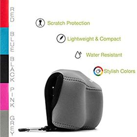 Megagear MG1357 Olympus E-M10 Mark Iıı Neopren Gri Kamera Kılıfı