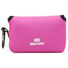 Megagear MG1380 Canon Powershot G1 X Mark Iıı Neopren Pembe Kamera Kılıfı
