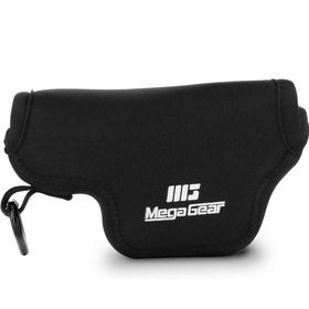 Megagear MG1579-9 Leica D-lux 7 Neopren Siyah Kamera Kılıfı